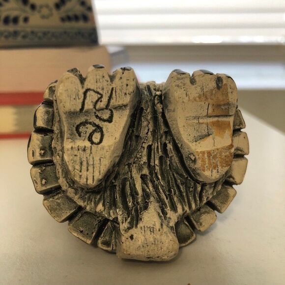 Vintage Artesania Rinconada Figurine Vulture Bird Lover Collection Piece - Picture 6 of 7